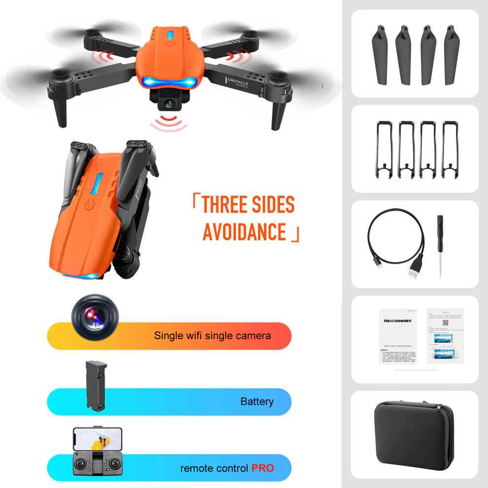 Foldable HD Camera Drone with Accessories