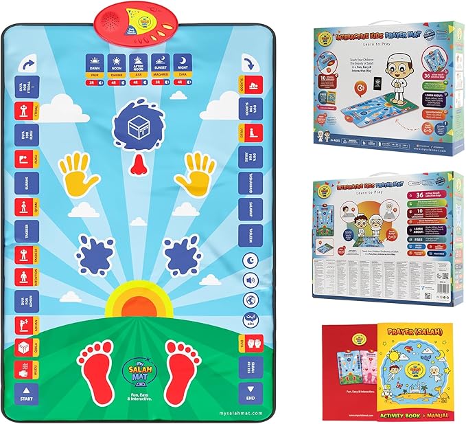 Interactive Kids Prayer Mat with Touch Keys