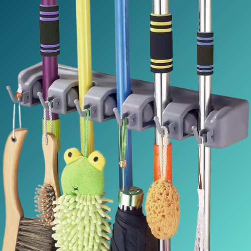 Angel Bear Mop Holder and Broom Holder.