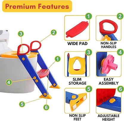 Kids Potty Training Seat with Ladder