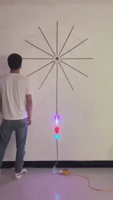 RGB Firework LED Strip with Music Sync
